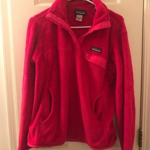 Pink Patagonia pullover